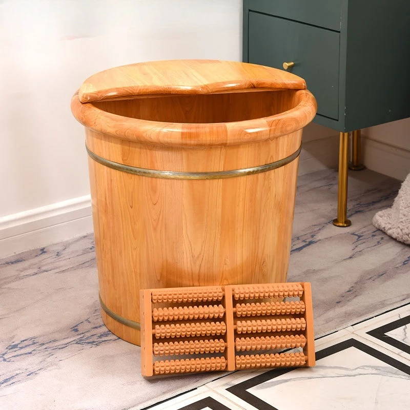Home Bathroom Sauna - Solid Cedar Wood Foot Soak Tub