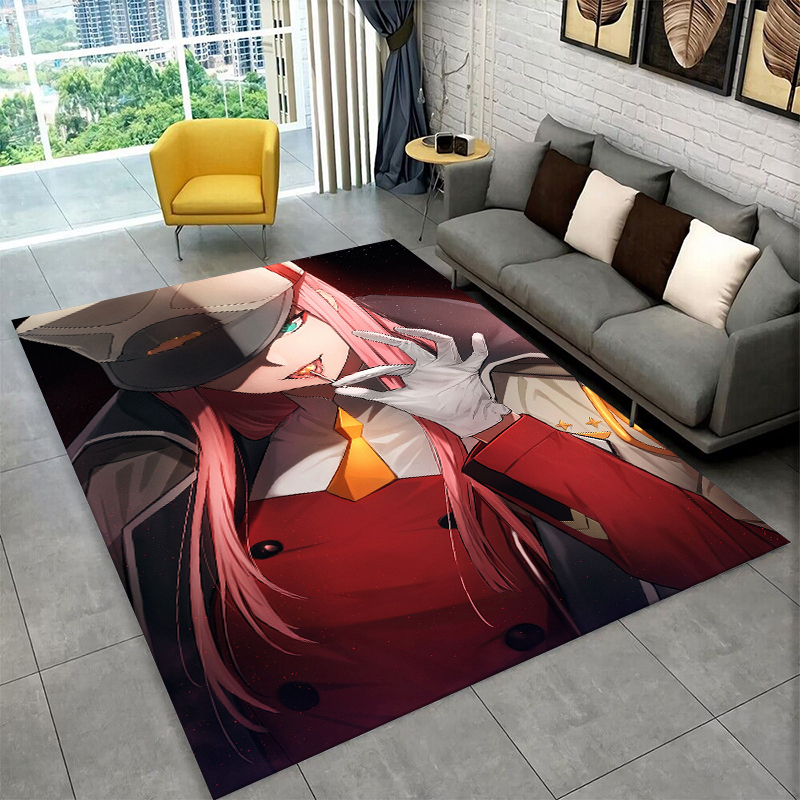 Home Bathroom With Two Toilets - Cartoon Zero Two Sexy Girl DARLING