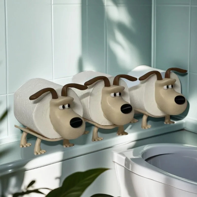 Zara Home Bathroom Accessories - Puppy Toilet Holder Home Decor Bathroom