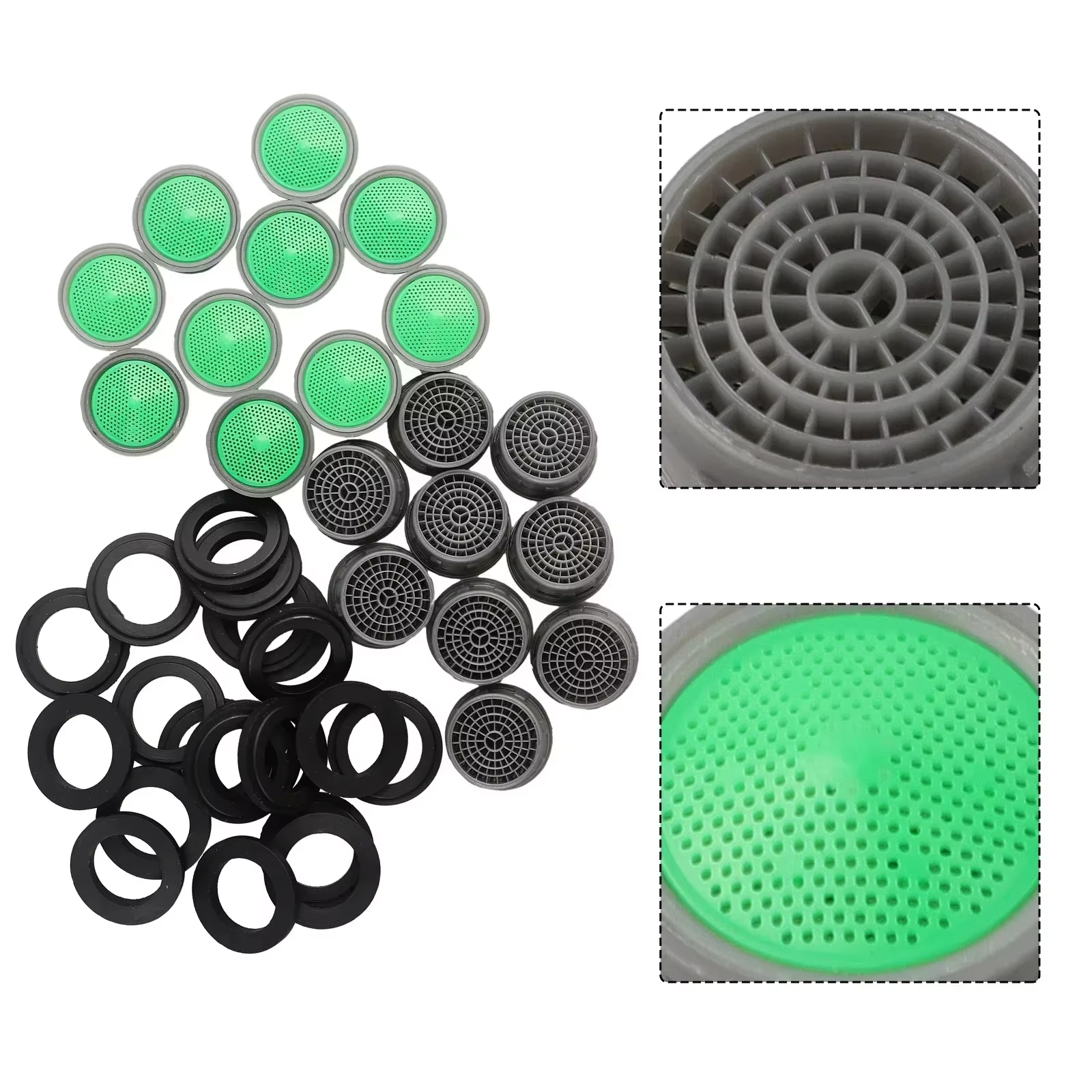 Basin Mixer Tap - 20 PCS Faucet Aerator Flow Restrictor