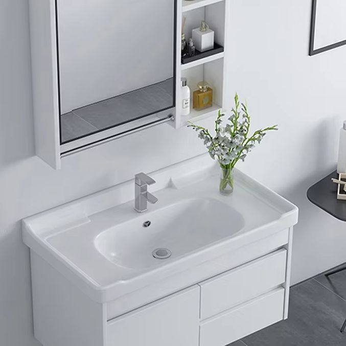 30 Inch Solid Wood White Lacqu - Home Bathroom Wash Basin ulasan dan harga