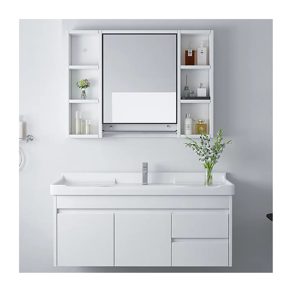 30 Inch Solid Wood White Lacqu - Home Bathroom Wash Basin ulasan dan harga