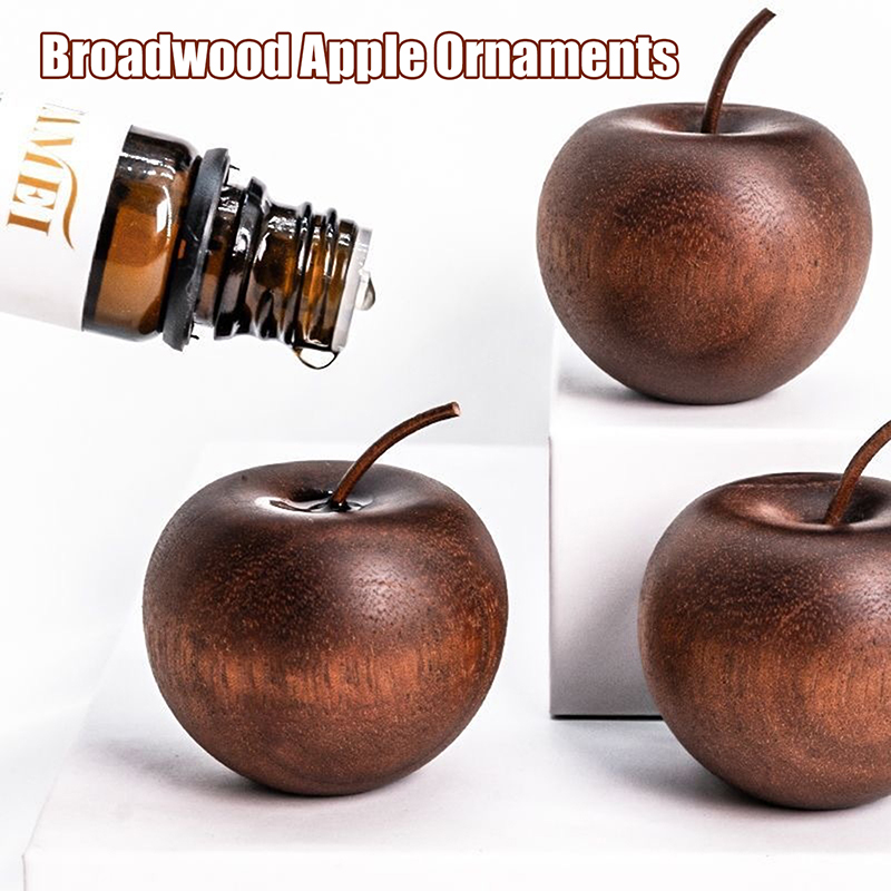 1PCS Of Wooden Apple Shaped Es - Home Bathroom Decor ulasan dan harga