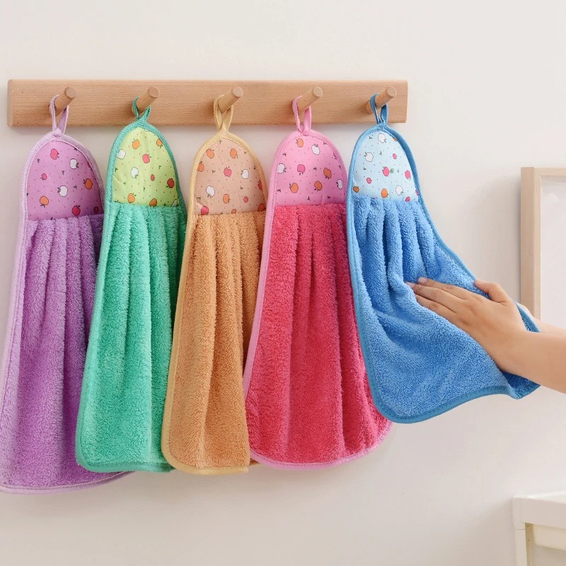 4pcs 20*32cm Small Hand Towels - Home Bathroom Sauna ulasan dan harga