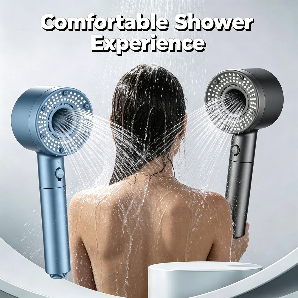 5 adjustable modes of high-pre - Home One Bathroom Accessories ulasan dan harga