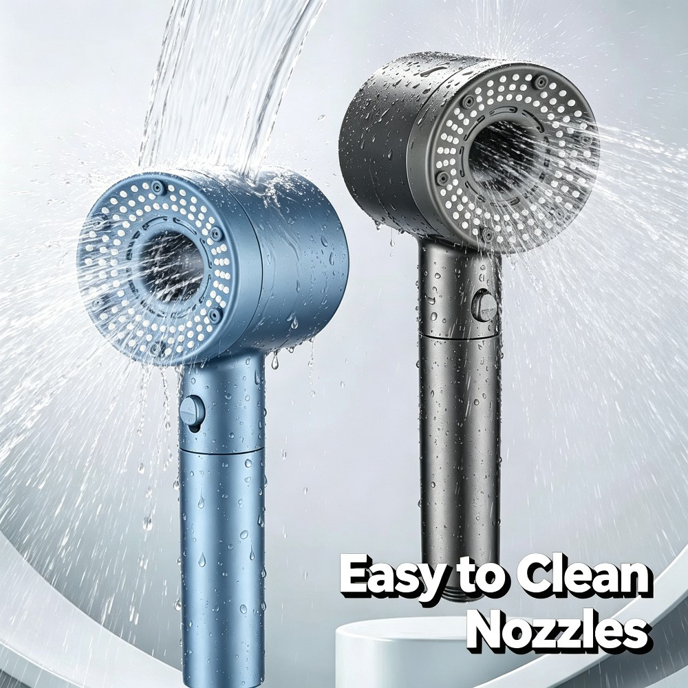 5 adjustable modes of high-pre - Home One Bathroom Accessories ulasan dan harga