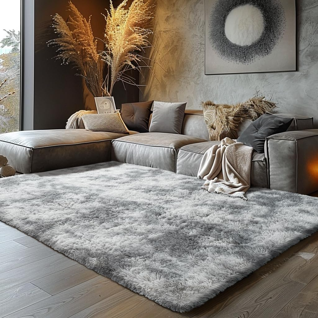 VIKAMA Ultra-Soft Puffy Rug, B - Home Goods Bathroom Rugs ulasan dan harga