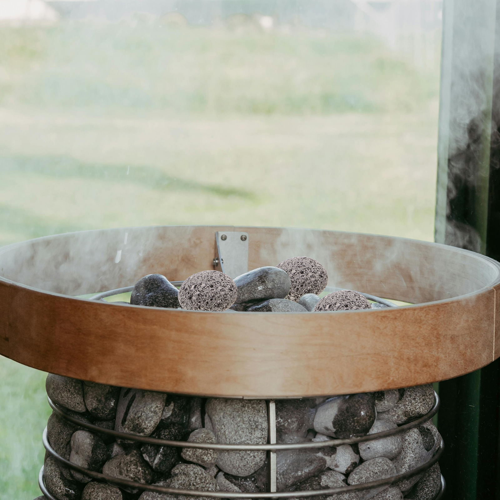 1 Bag Heating Rocks 1Kg Natura - Home Bathroom Sauna ulasan dan harga