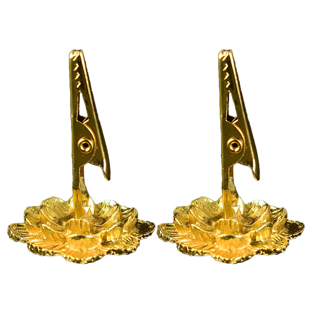 2Pcs Lotus Incense Burner Clip - Home Bathroom Sauna ulasan dan harga