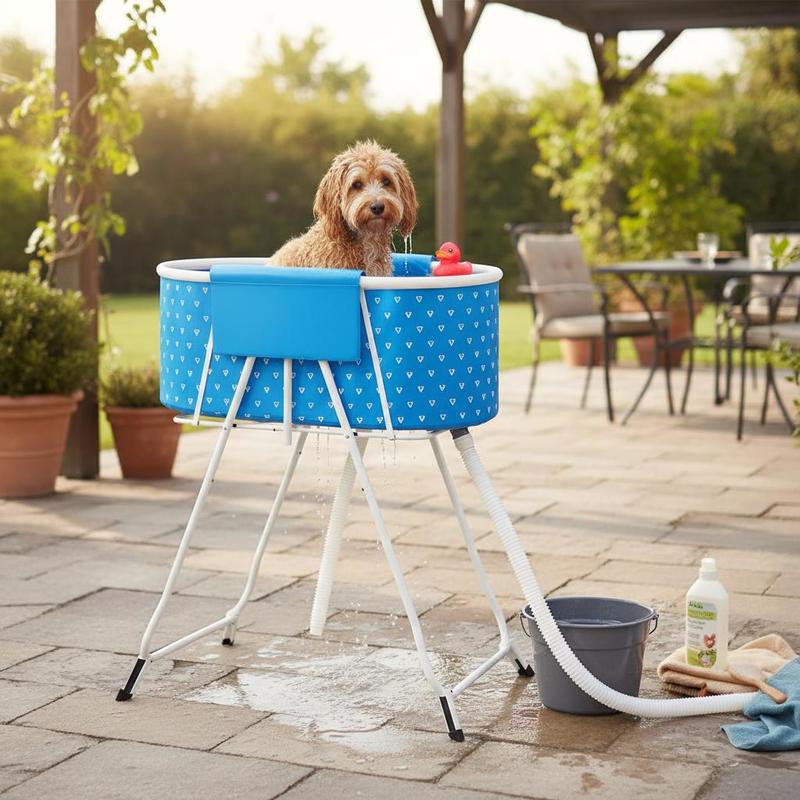 Collapsible Pet Wash Basin 33  - Home Bathroom Wash Basin ulasan dan harga