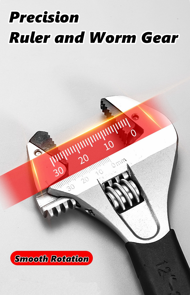 Adjustable Ratchet Wrench Non- - Home Bathroom Lock ulasan dan harga
