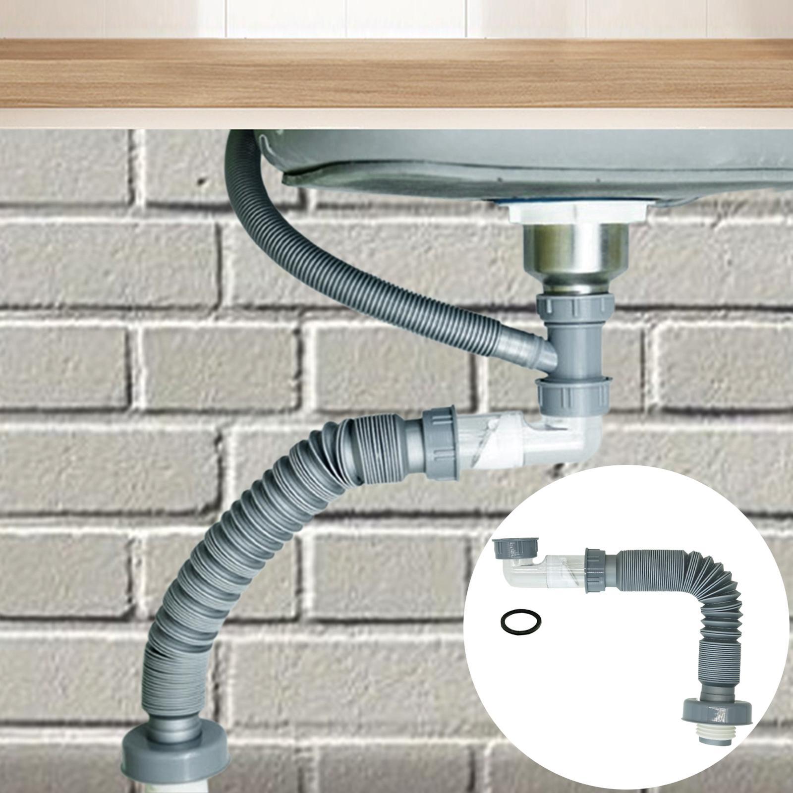 Kitchen Sink Drain Hose Multip - Home Bathroom Wash Basin ulasan dan harga