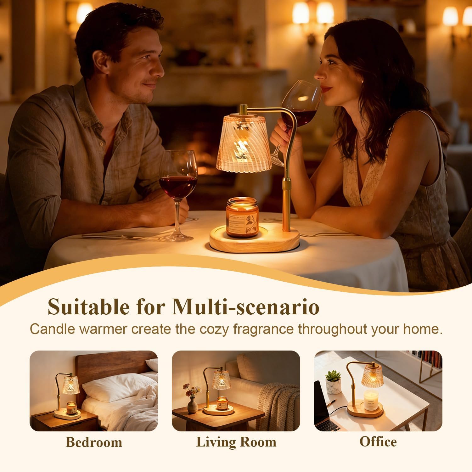Candle Warmer Lamp for Bathroo - Home Bathroom Decor ulasan dan harga