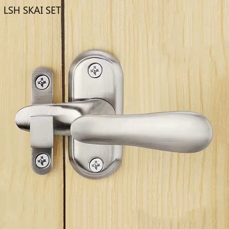 1pc Stainless Steel Door Windo - Home Bathroom Lock ulasan dan harga