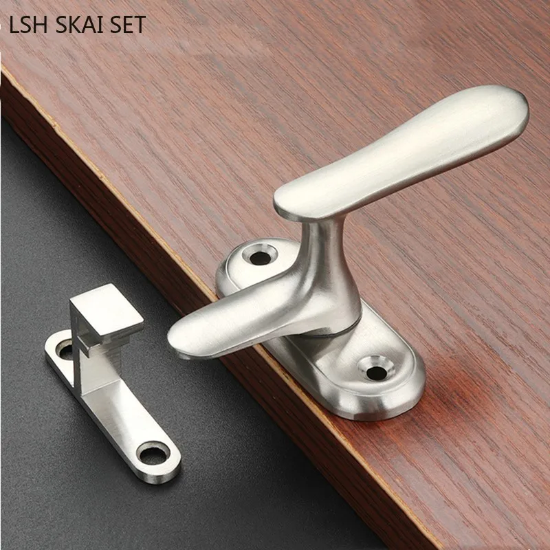 1pc Stainless Steel Door Windo - Home Bathroom Lock ulasan dan harga