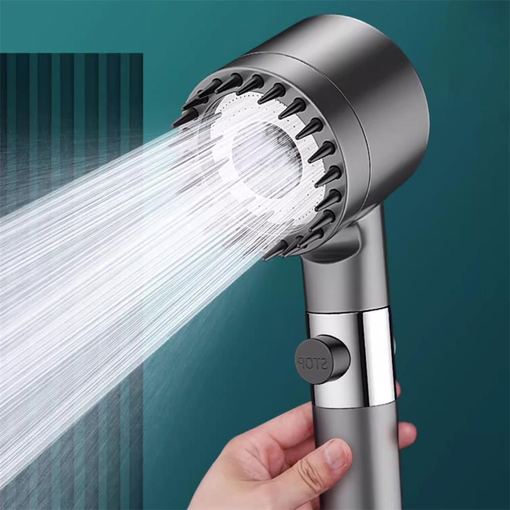 3 Modes Shower Head High Press - Bathroom Home Improvement ulasan dan harga