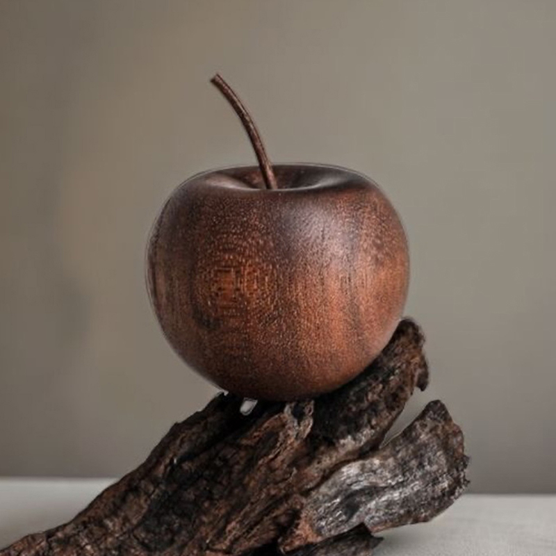 1PCS Of Wooden Apple Shaped Es - Home Bathroom Decor ulasan dan harga
