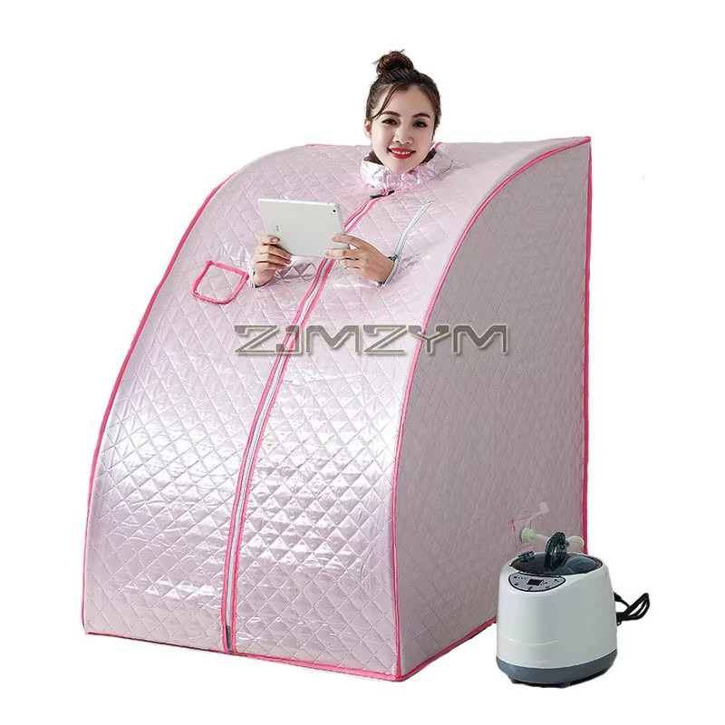 Portable Steam Bath Spa Slimmi - Home Bathroom Sauna ulasan dan harga