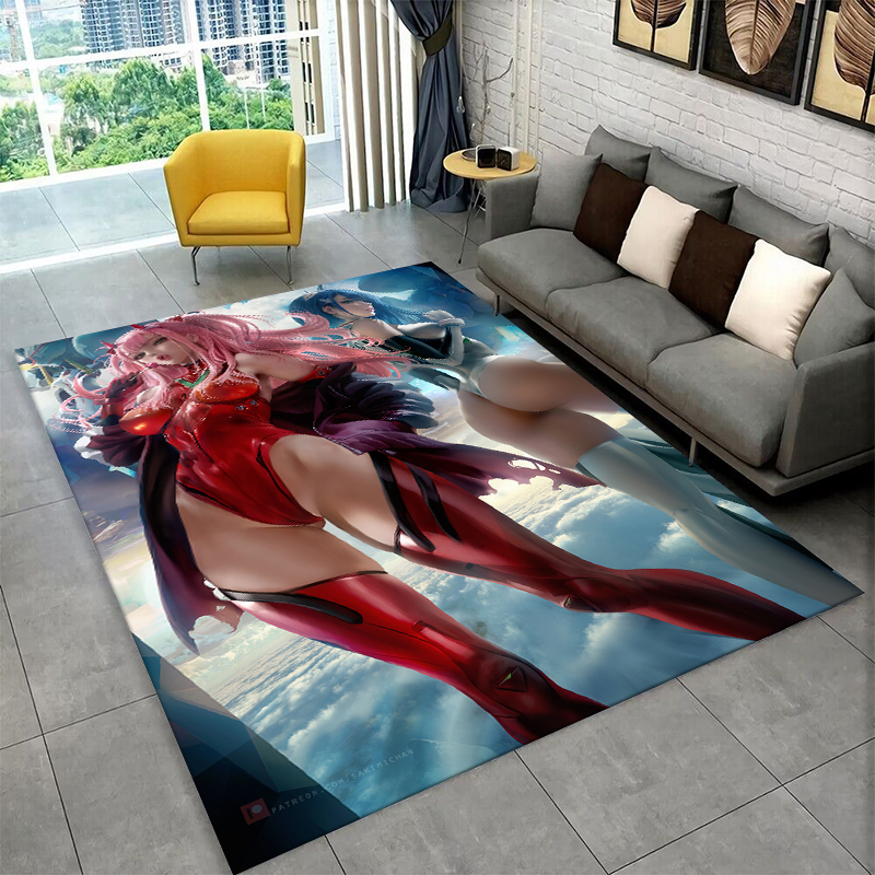 Cartoon Zero Two Sexy Girl DAR - Home Bathroom With Two Toilets ulasan dan harga