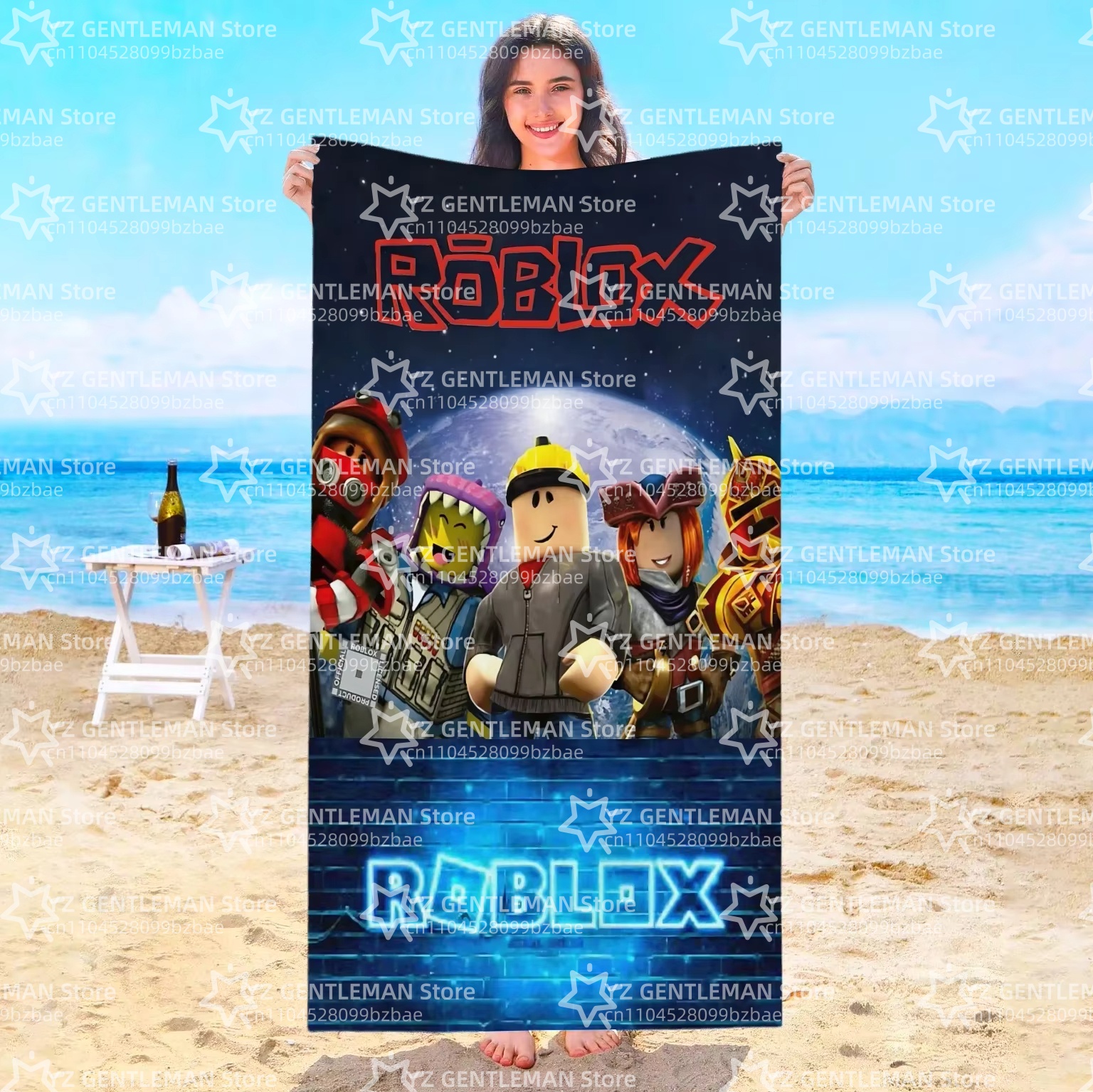 Roblox Beach Towel Travel Hote - Home Bathroom Sauna ulasan dan harga