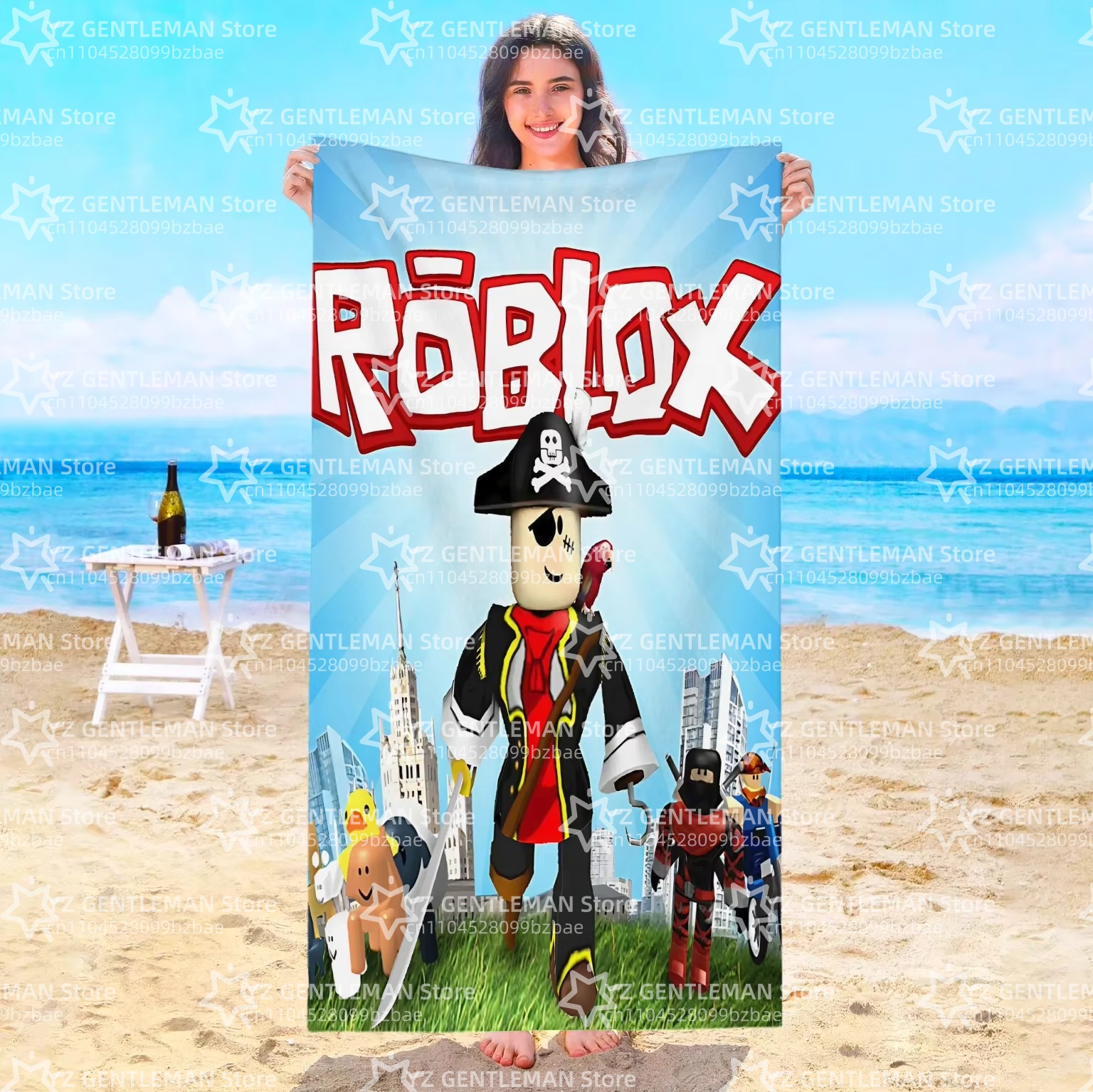 Roblox Beach Towel Travel Hote - Home Bathroom Sauna ulasan dan harga