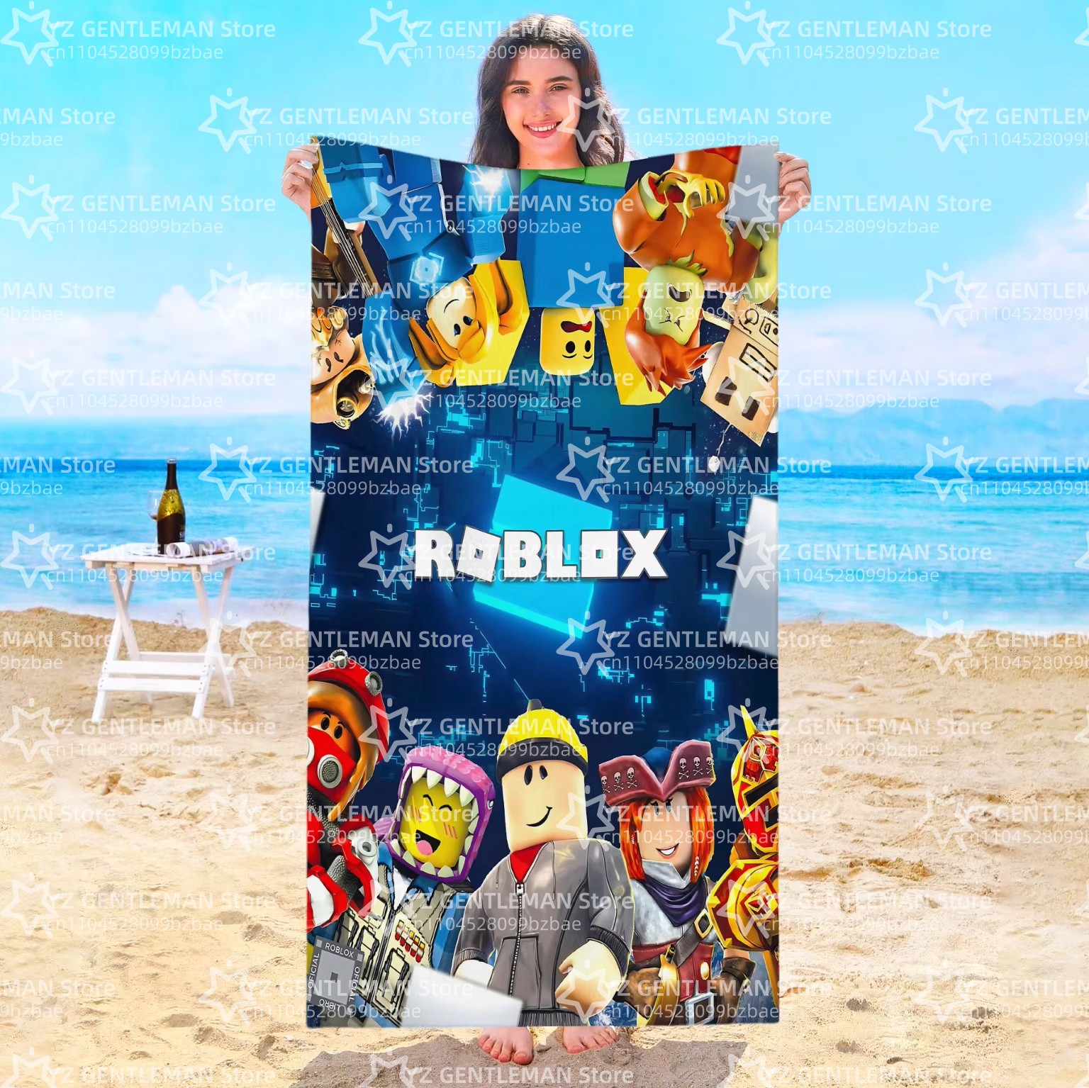 Roblox Beach Towel Travel Hote - Home Bathroom Sauna ulasan dan harga