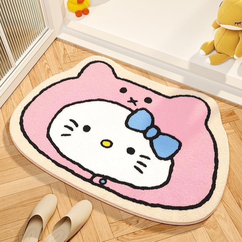 Hello Kitty Bathroom Floor Mat - Zara Home Bathroom Accessories ulasan dan harga