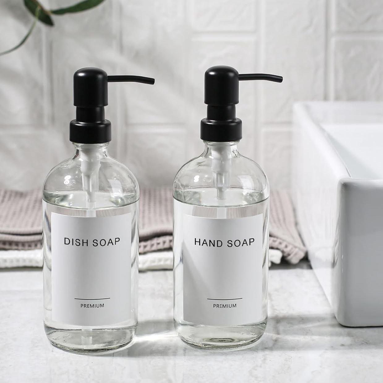 Clear Glass Soap Dispenser, Ba - Glass Soap Dish ulasan dan harga