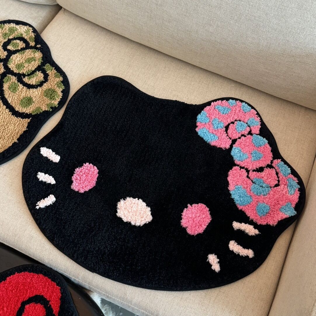 Kawaii hello kitty korean bow  - Home Goods Bathroom Rugs ulasan dan harga