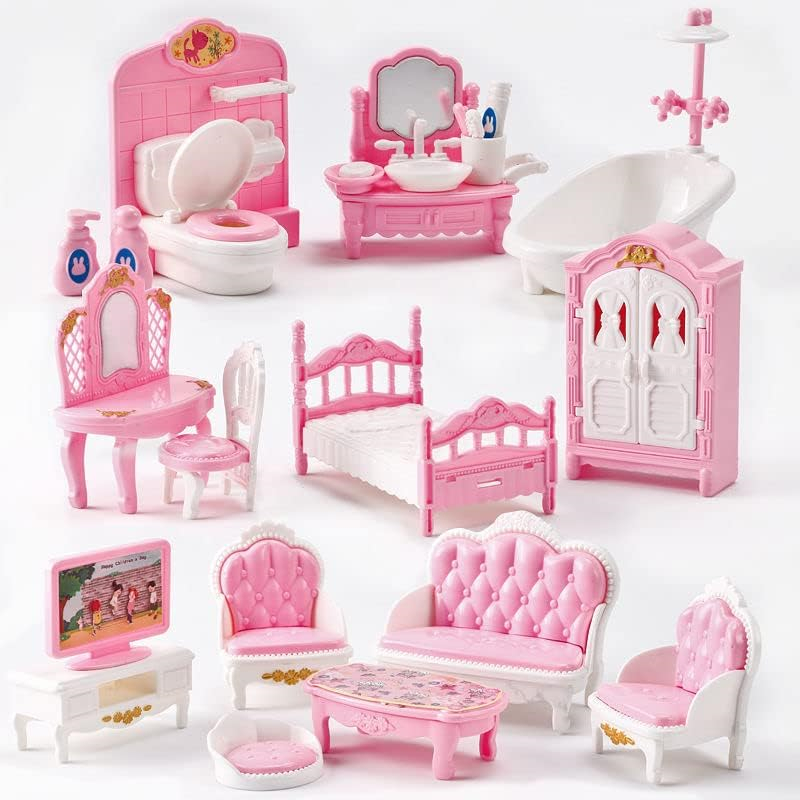 1:12 Miniature Home Furniture  - Zara Home Bathroom Accessories ulasan dan harga