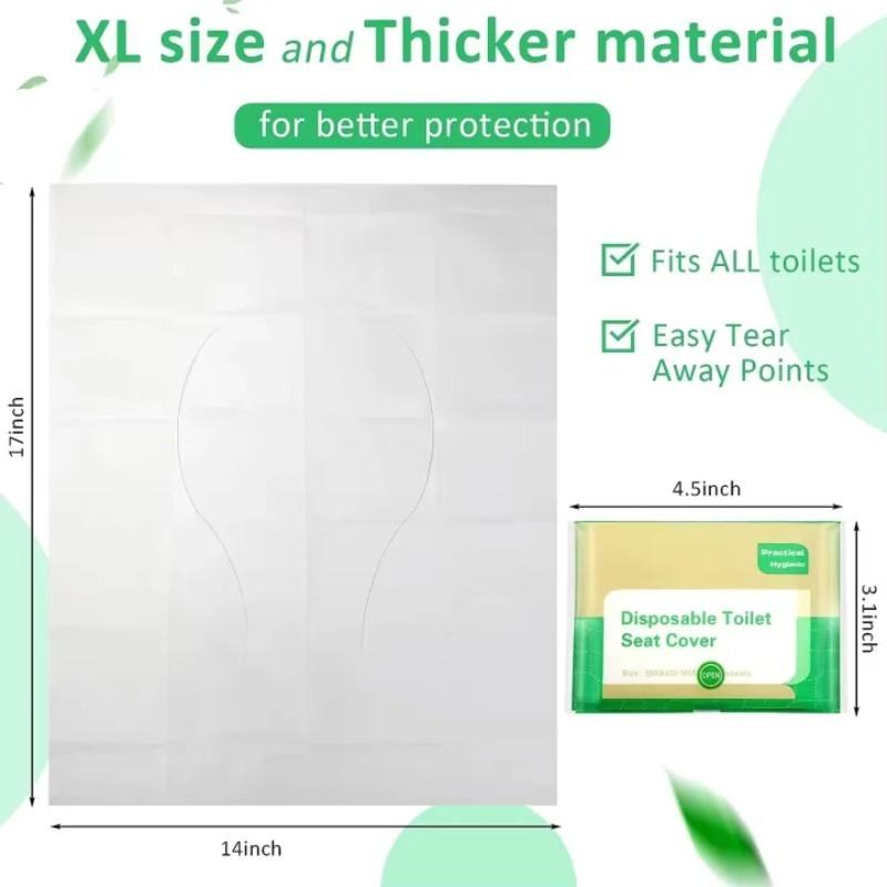 10-120PCS Disposable Toilet Se - Home Bathroom Equipment ulasan dan harga