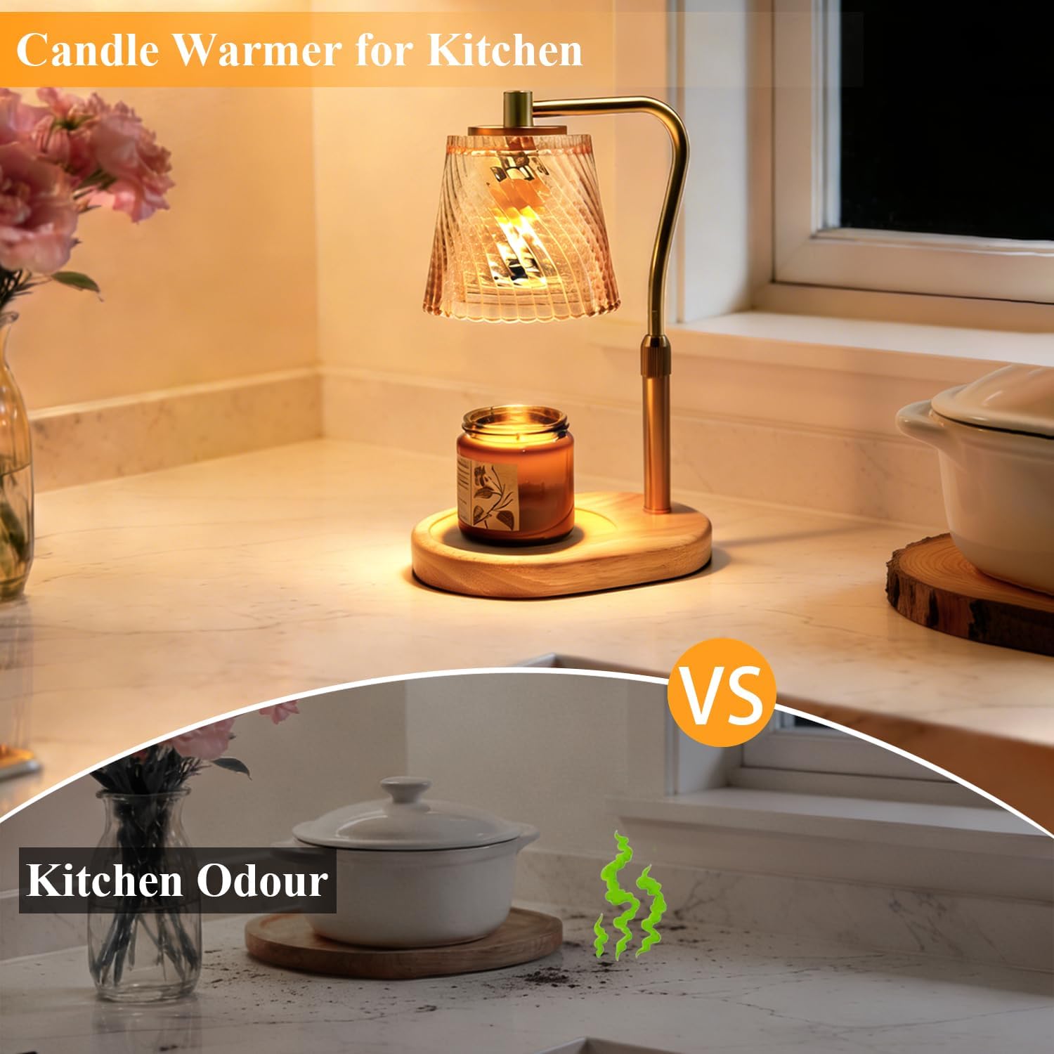 Candle Warmer Lamp For Spa Bat - Home Bathroom Decor ulasan dan harga