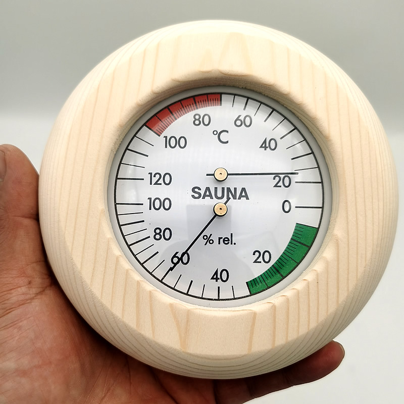 Wall Hung Thermo-Hygrometer Sa - Home Bathroom Sauna ulasan dan harga