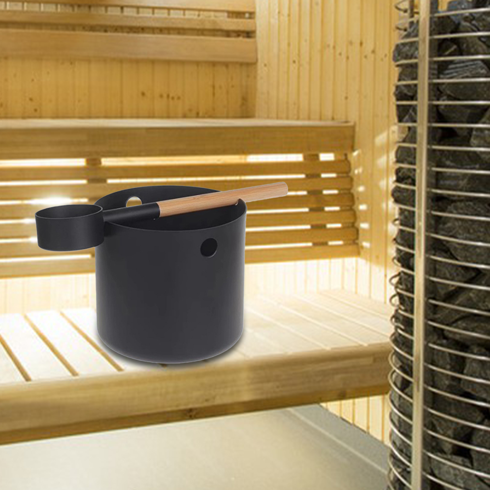 4L Versatile Sturdy with Handl - Home Bathroom Sauna ulasan dan harga