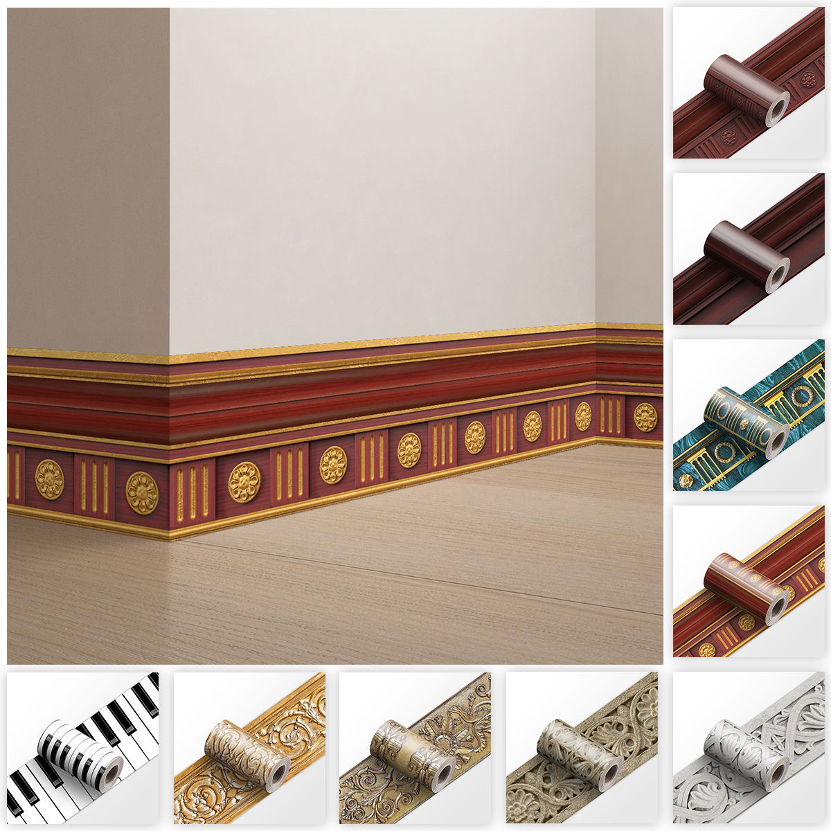 Decorative Self Adhesive Skirt - Bathroom Home Improvement ulasan dan harga
