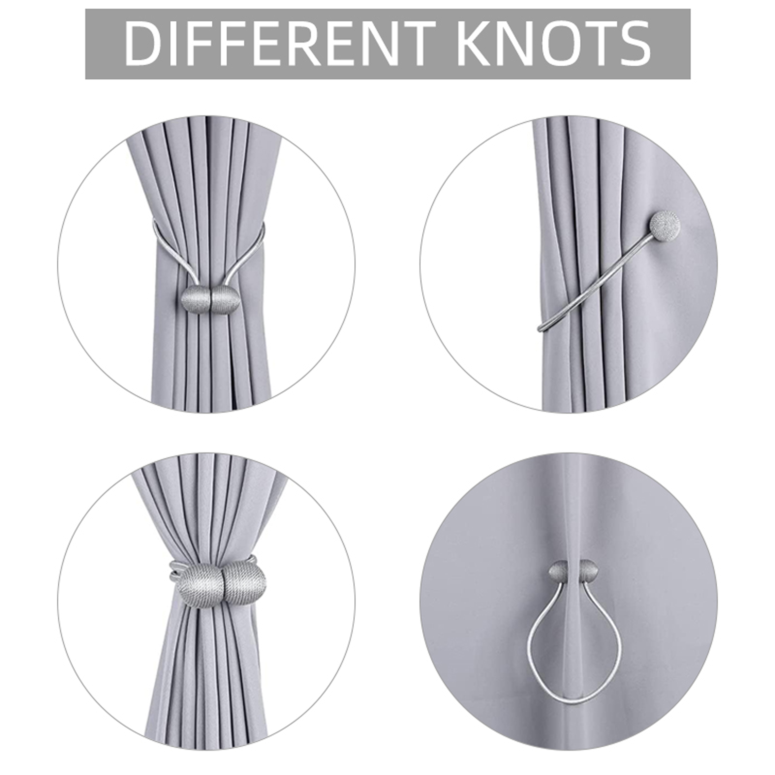 2pcs/pair Magnetic Curtain Tie - Zara Home Bathroom Accessories ulasan dan harga