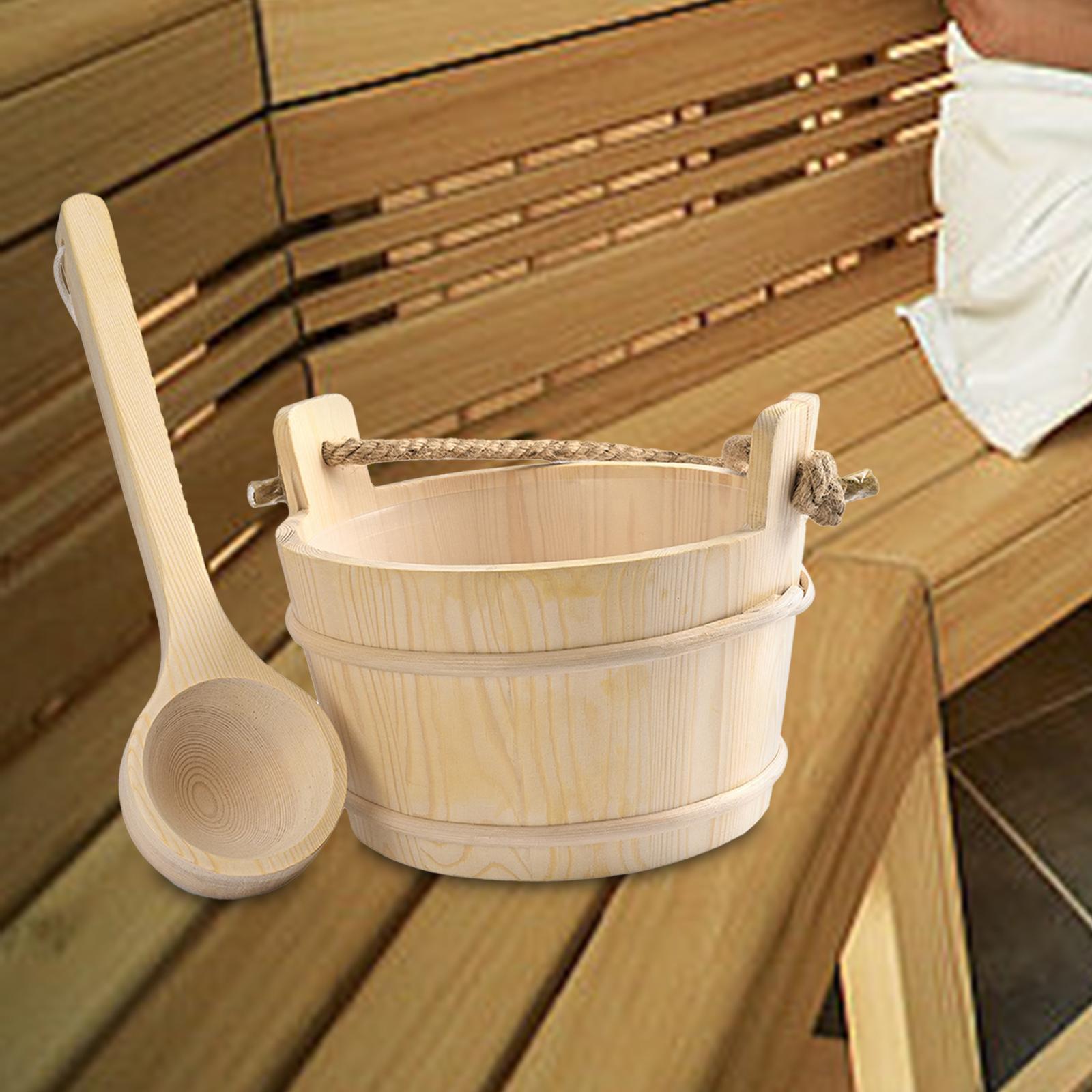 4L Wooden Sauna Barrel with Sp - Home Bathroom Sauna ulasan dan harga