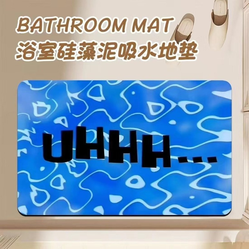 Anime Cartoon Diatom Mud Bathr - Home One Bathroom Accessories ulasan dan harga