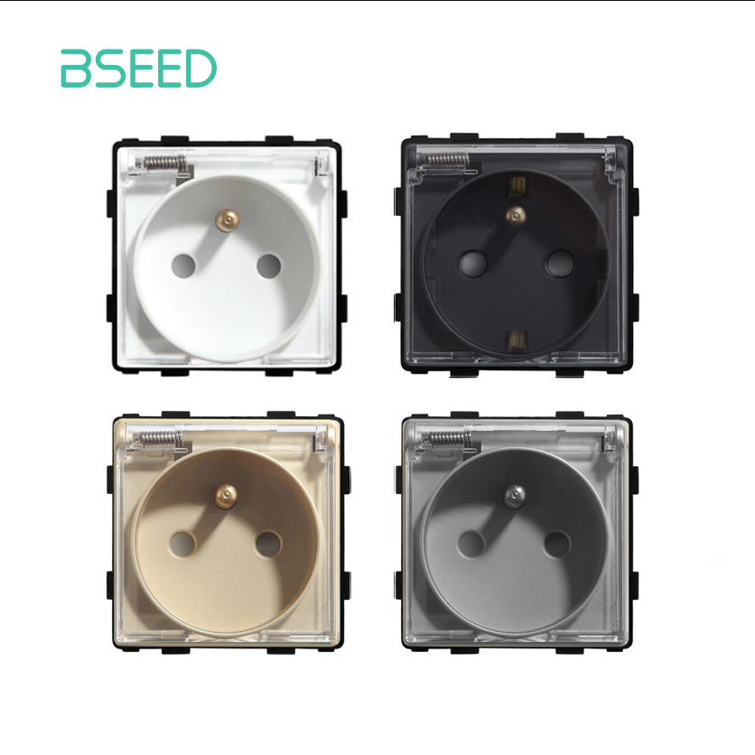 BSEED French Plug Wall Socket  - Bathroom Home Improvement ulasan dan harga