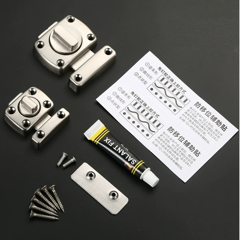 Home Security Latch Double Sid - Home Bathroom Lock ulasan dan harga