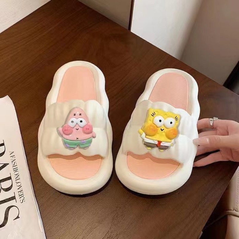 Cute SpongeBo Thick Bottom Sli - Home One Bathroom Accessories ulasan dan harga