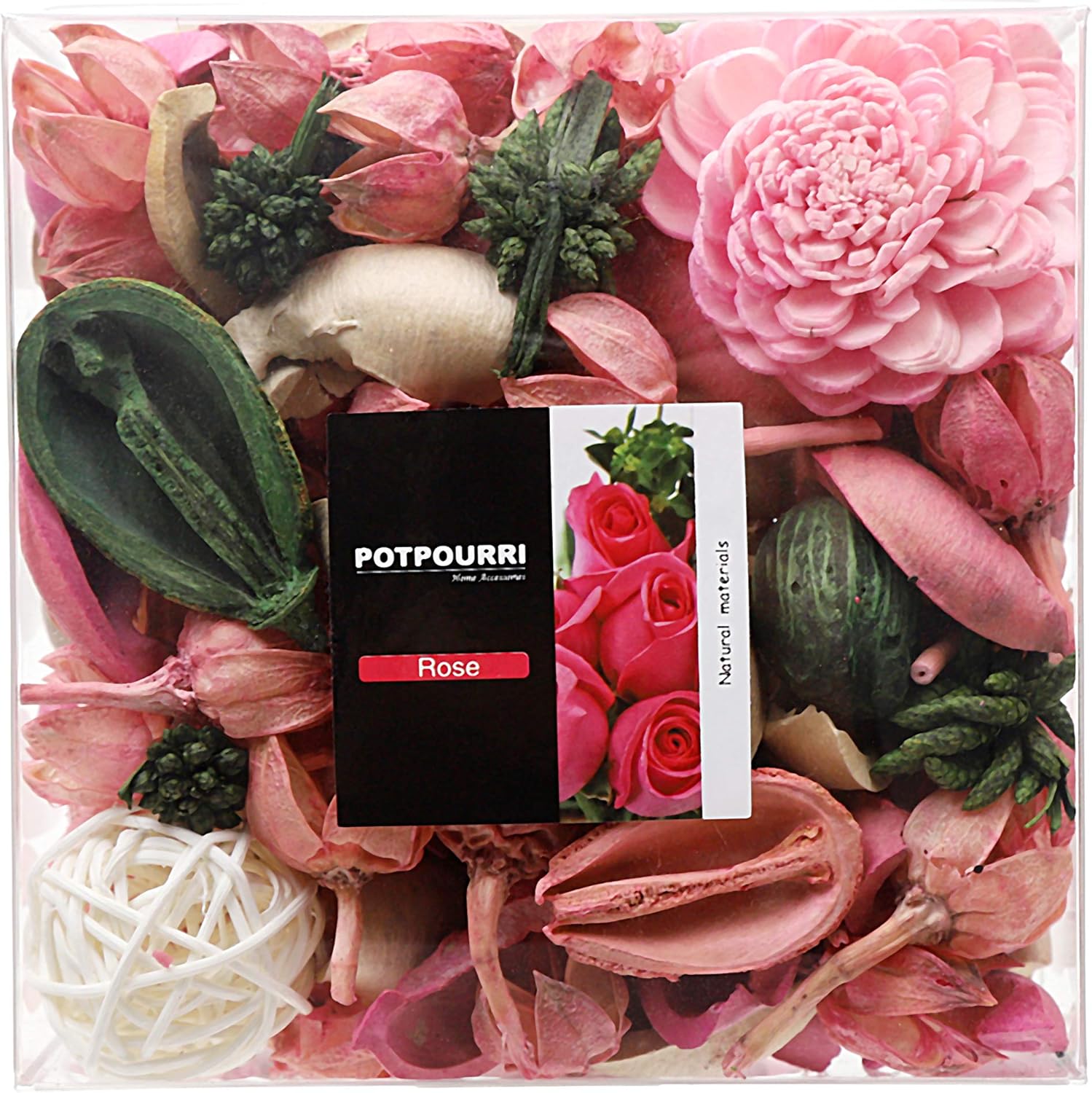 Rose Scented Potpourri Bowl Fi - Home Bathroom Products ulasan dan harga