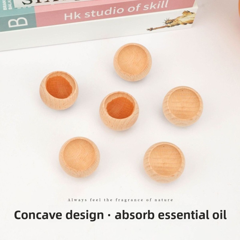 1-5pcs Natural solid wood arom - Zara Home Bathroom Accessories ulasan dan harga