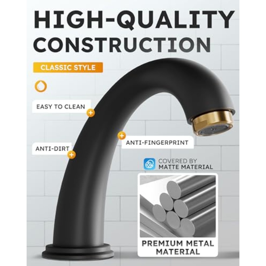 Widespread Bathroom Faucet Bat - Basin Mixer Tap ulasan dan harga