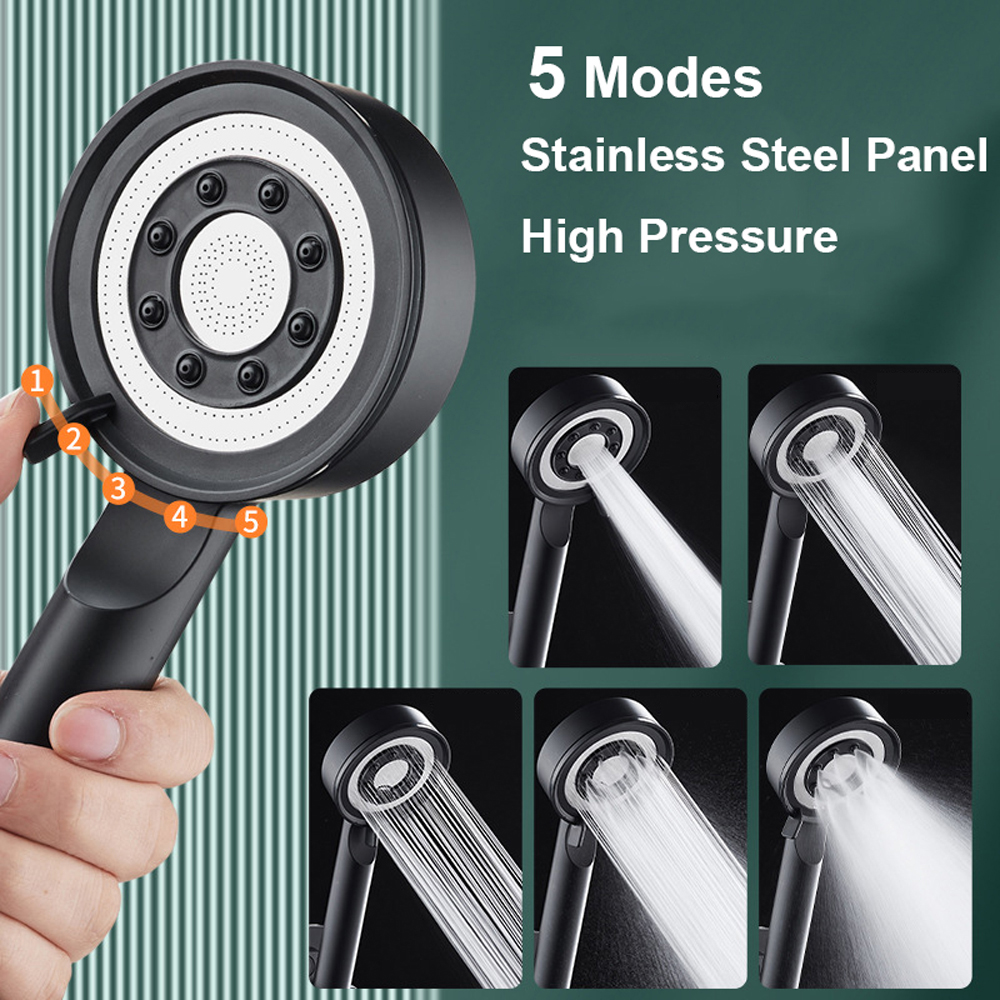Adjustable 5 Modes Shower Head - Bathroom Home Improvement ulasan dan harga