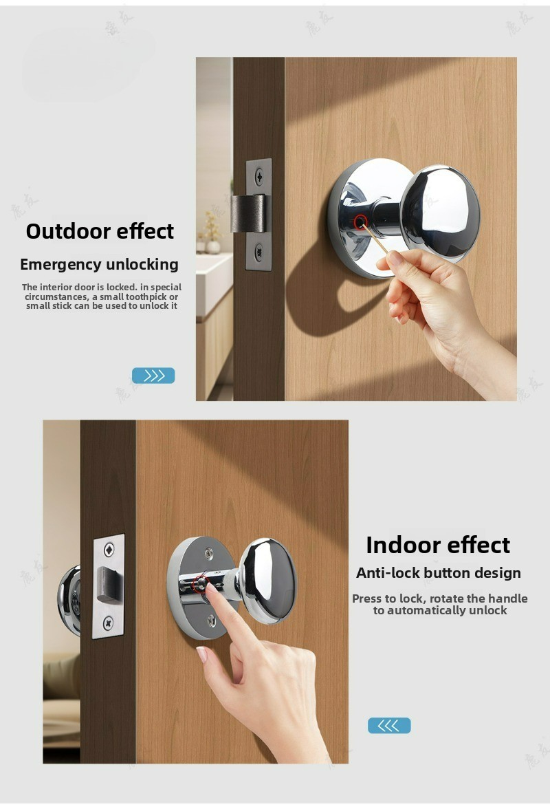 American Spherical Lock, Circu - Home Bathroom Lock ulasan dan harga