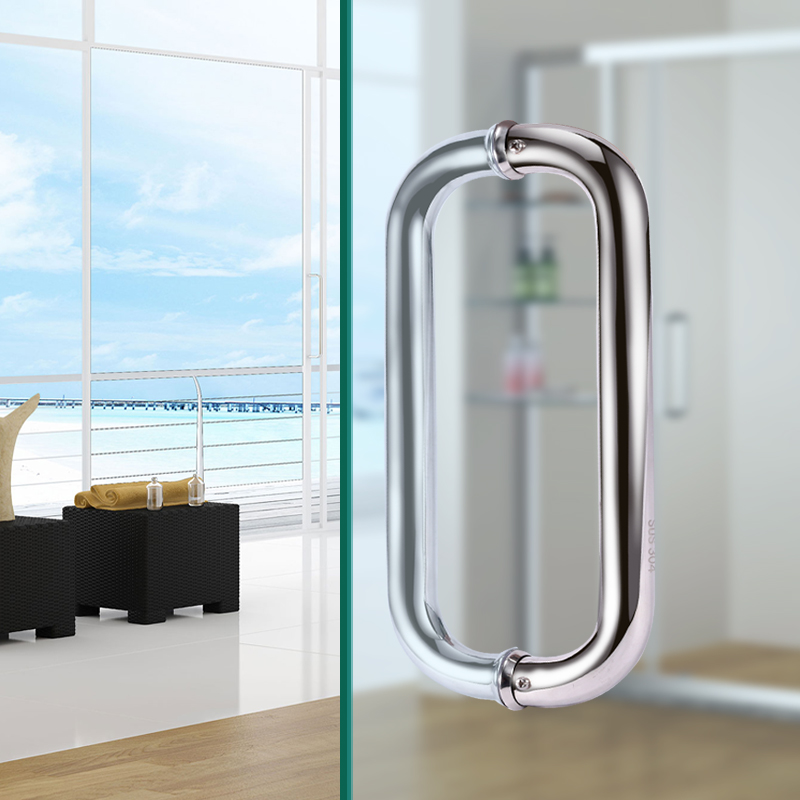 1 Pair Stainless Steel Glass D - Bathroom Home Improvement ulasan dan harga
