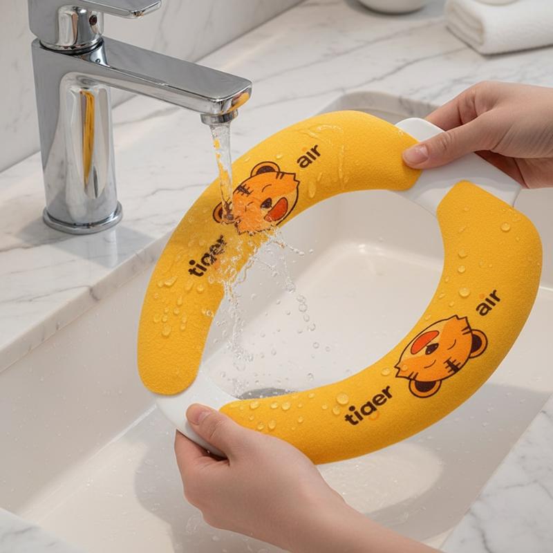 Cartoon Toilet Seat Cover Stic - Home Bathroom Equipment ulasan dan harga