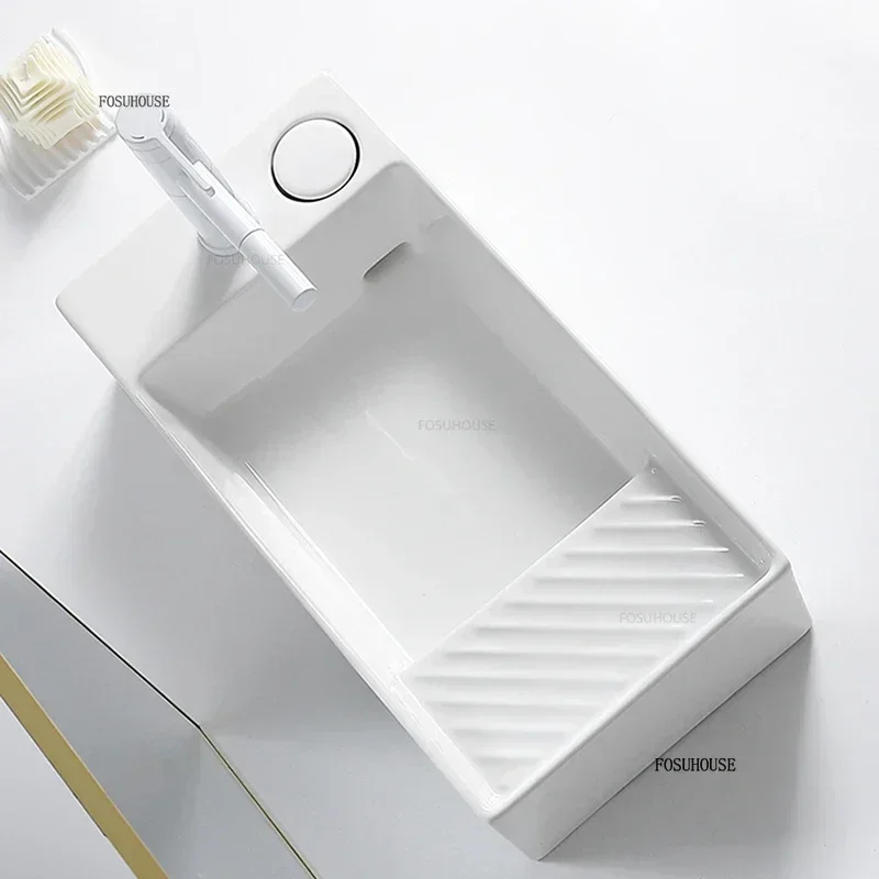 Washbasin Balcony Washing Mach - Home Bathroom Wash Basin ulasan dan harga