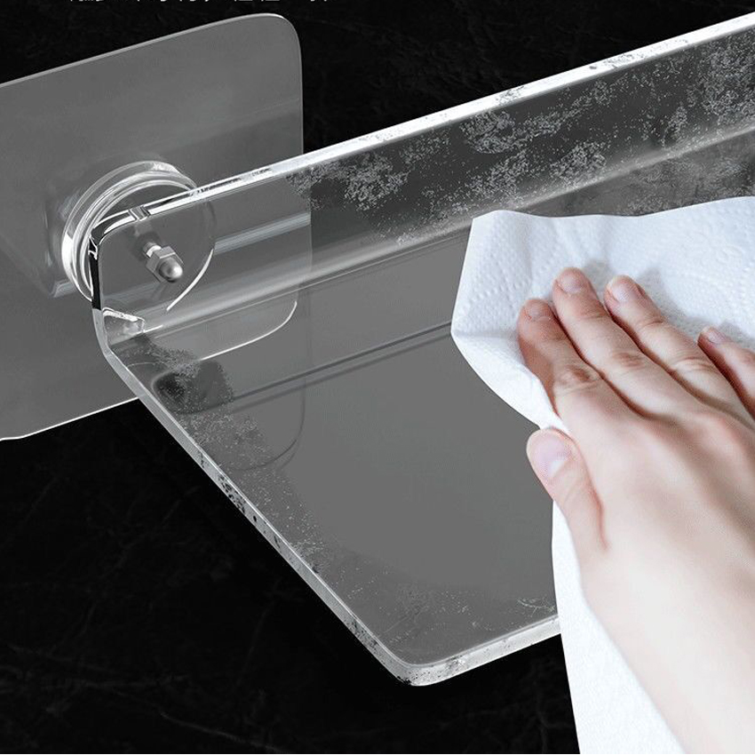 Transparent Acrylic Storage Ra - Zara Home Bathroom Accessories ulasan dan harga